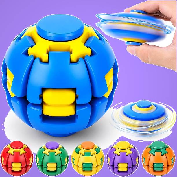 Nizix 1 pcs Pocket Size Press Fidget Ball Stress Relief Toy