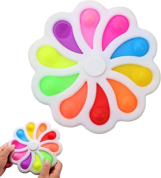 Ignite Big Flower Pop Fidget Toy Spinner Smooth Table Top Spinner Fidget Toy