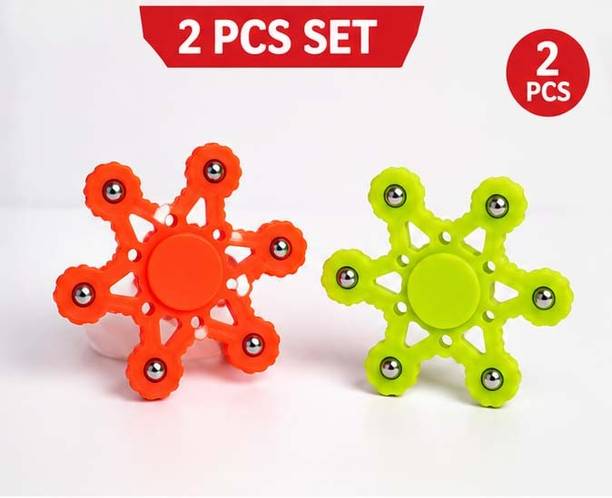 Fidget Metal Spineer 2 PCS Spinner Fidget Toy Set for Kids & Adults | Stress Relief Hand Spinner