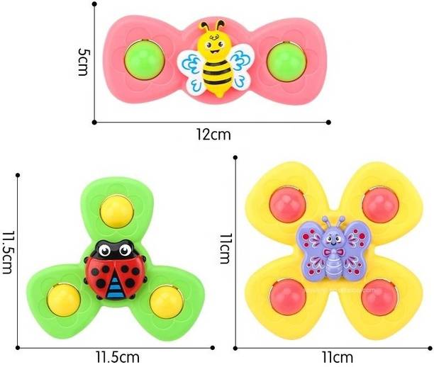 BHVMEY baby spinner toys Ideal gifts for infants pack of 1