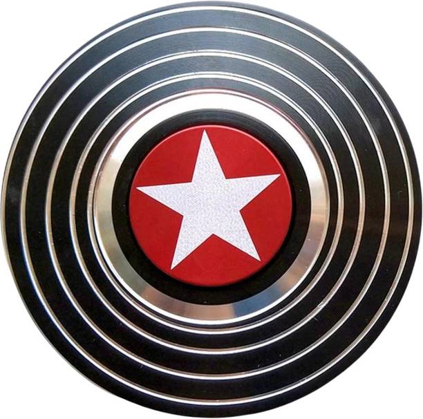 KARBD Captain America Shield Fidget Spinner Ultra Speed Metal Wind Spinner Toy