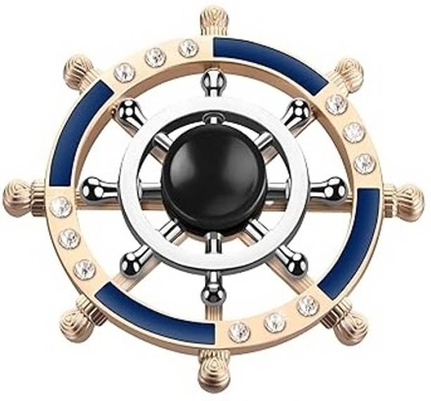 CrazyBuy Transformer Metal Hand Spinner Dual Spinning Toy - High Speed Smooth Finger Spin