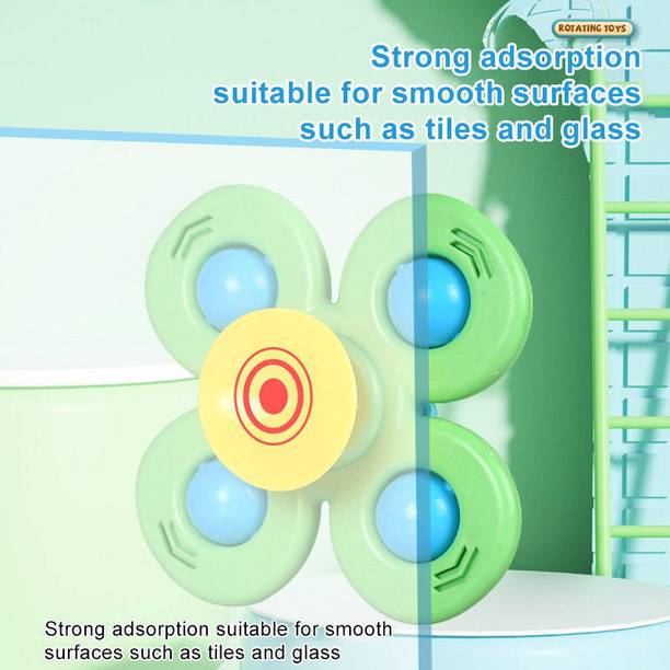 BHVMEY Pop up Waterproof Suction Cup Spinning