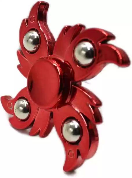 ParshvGroups Metal Spinner, Fidget Spinner, 4 Side Metal Spinner, Small Size(Pack of 1)