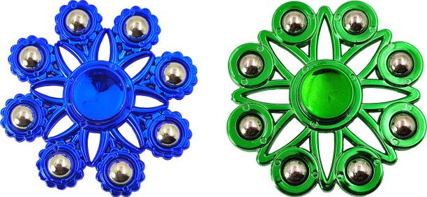 Humaira Metal Big Spinner - Engaging Toy for Kids with High Speed Action (Pack of 2)