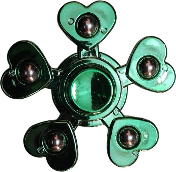 AKTOON TOYS 5 Bullets Fidget Spinner - Pack of 1 (Sent as per Available Colours in Stocks)
