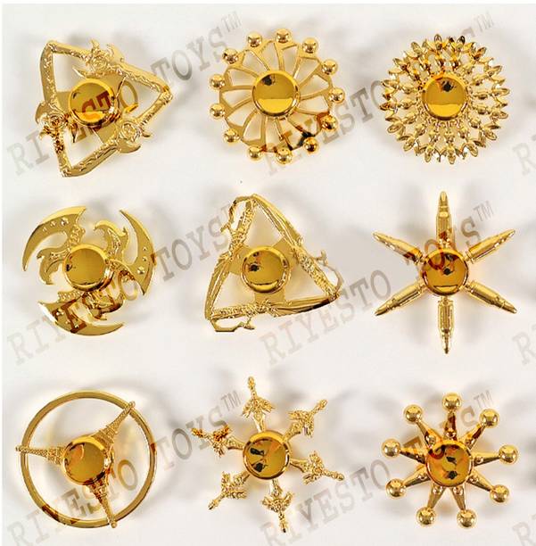 RIYESTO TOYS Fidget Spinner For Adults, Metal Fidget Spinner, Long Time Rotational Spinner.
