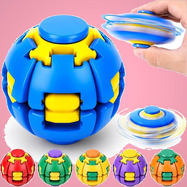 Nizix 1 pcs Portable Sensory Spinner Ball Pocket Toy for Travel