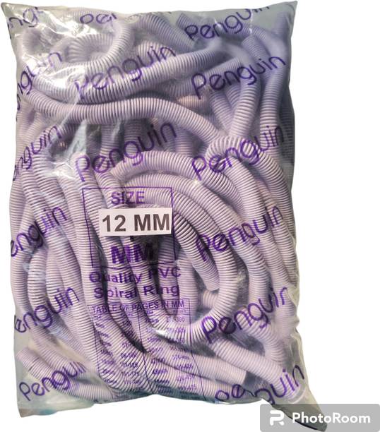 canoff Spiral Binding Ring 12 MM White Manual Ring Binder