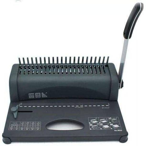 KANABEE High Volume Comb Binding Machine Accommodating- A4 Paper Sizes Manual Ring Binder