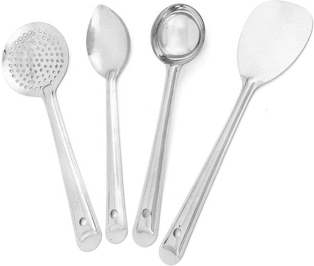 CHEFORRA Stainless Steel Serving Spoon Set I Server/Tur...