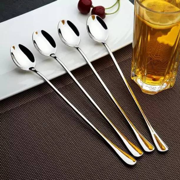 caridge Stainless Steel Ice Tea Spoon Set
