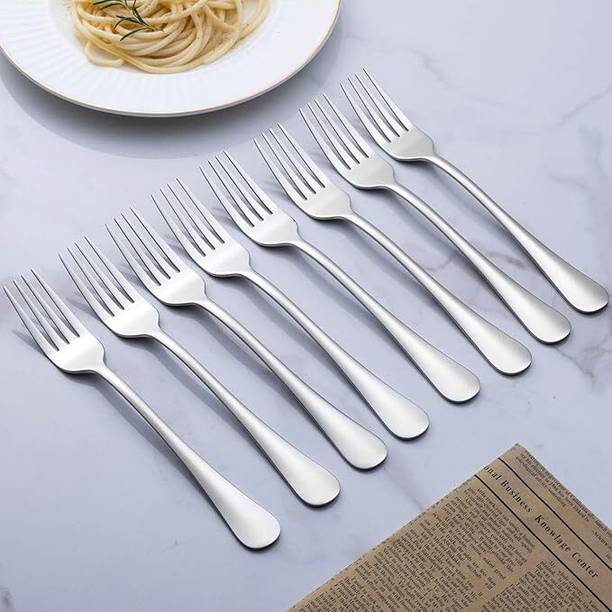 कॉनवे 8 fork Dinner Spoon set स्टेनलेस स्टील टेबल स्पून सेट