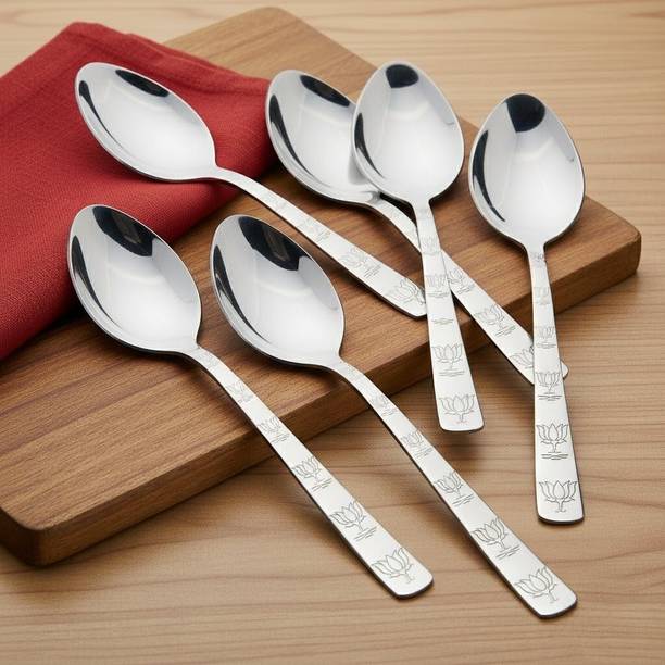 MHstar High Quality SPOON LOTUS DESIGN Stainless Stee...