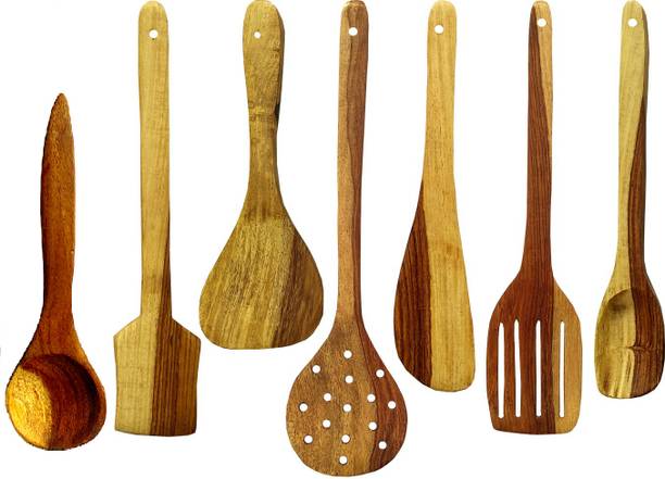 DECORASIA WOODEN KITCHEN TOOL SET Kitchen Tool Set