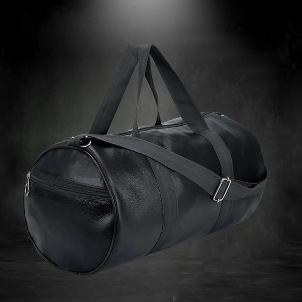 MR Collection Stylish PU Leather GYM Bag For Men Travel Side Crossbody Sports Bag