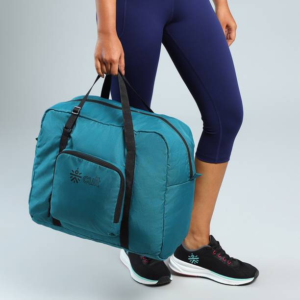Cult 30 Litre Foldable Duffle Bag Water Repellent Travel Bag with Shoulder Strap