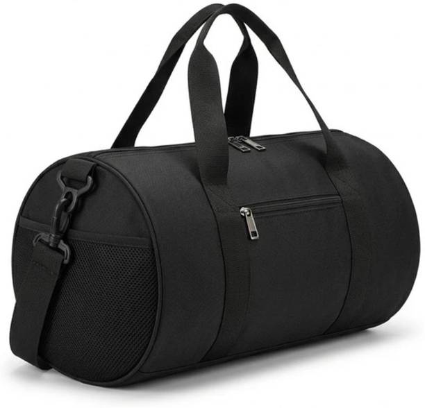 ATLANTICBAGS Black Multipurpose Sports Gym Duffle Carry Bag