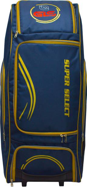GLS Super Select Duffle Cricket Kit Bag with Bat and Shoe Pocket and Wheels