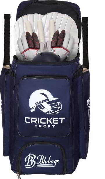 blubags Cricket Kit Bag Light Weight, Shoulder Straps Extra Compartment for Accessories