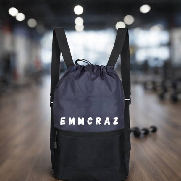 EMMCRAZ Sports Drawstring Bag Backpack for Men Women -Gym Bag