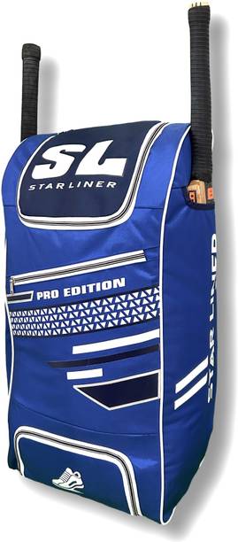 SL STAR LINER Pro Edition - Cricket kit bag Duffle Wheels with Two Bat Pocket and Shoe Pocket