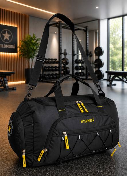 Wildmoda 50L Gym Duffel Bag | Large Travel Sports Bag for Men & Women