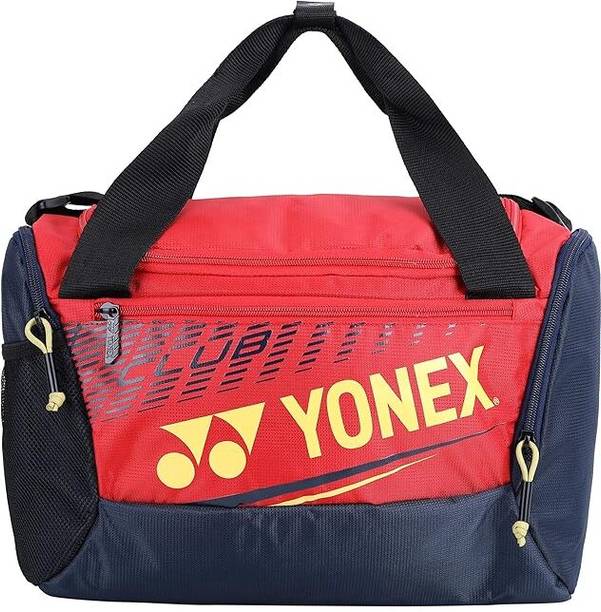 YONEX Club Duffel Gym Bag, Blue/Red