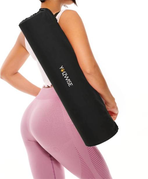 Yogwise Premium Quality Yoga Mat Bag with Shoulder Strap | Yoga Mat Holder for Men Women