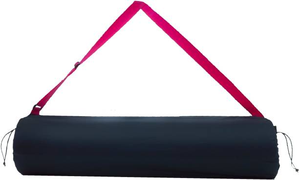 PANCHTATAVA Toffy Black Pink Exercise Mat Carry Bag Cover ONLY with Broad Shoulder Strap…