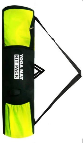 ADMARK Premium Quality Yoga Mat Bag | Yoga Mat Cover for Men & Women Black, Sling Bag