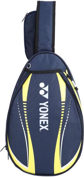 YONEX Club Badminton Sling Bag, Blue/Yellow