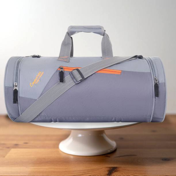 एम्मक्रैज़ Gym Bags for Men & Women | Stunning Gym Bag | Water Resistant | Sports & Gym Bag