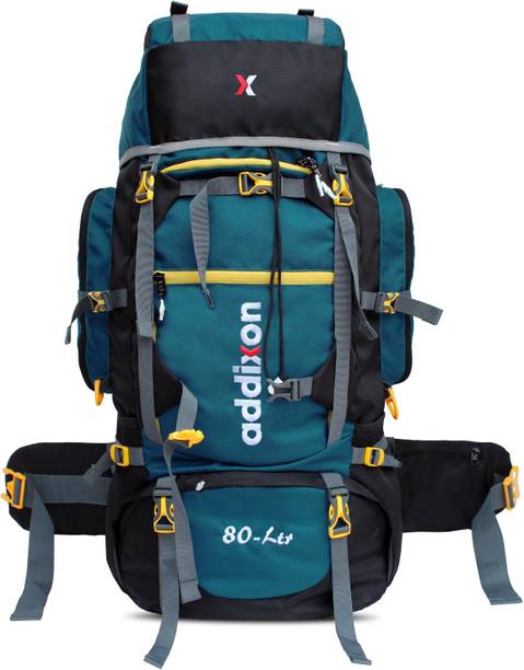 addixon 80L TRAVEL HIKING RUCKSACK TRAVEL BACKPACK FOR ADVENTURES TREKS 1 YEAR WARRANTY