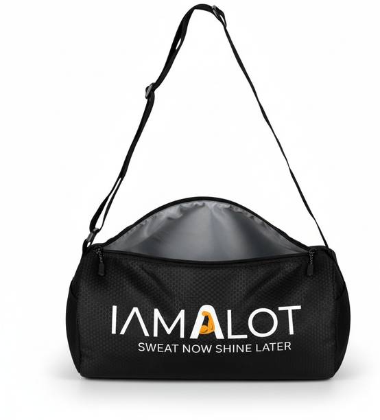 iamalot SportsBag|Gym & Travel Sports Bag for Men & Women|Lightweight & Durable Material