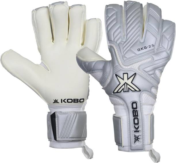 KOBO GKG-25 Football / Soccer Goal Keeper Professional Gloves (Size-7.5) Goalkeeping Gloves