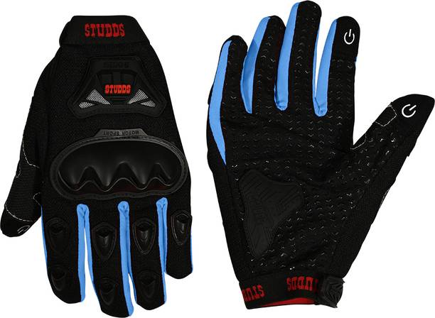 STUDDS SMG 6 Full Finger Bike Riding Gloves with Touch Screen Sensitivity Riding Gloves Riding Gloves