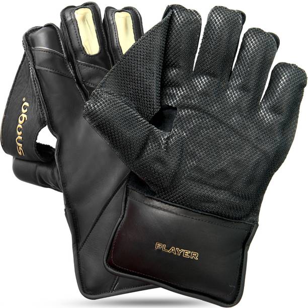 Snaga Premium Leather Wicket Keeping Gloves, Premium Qu...