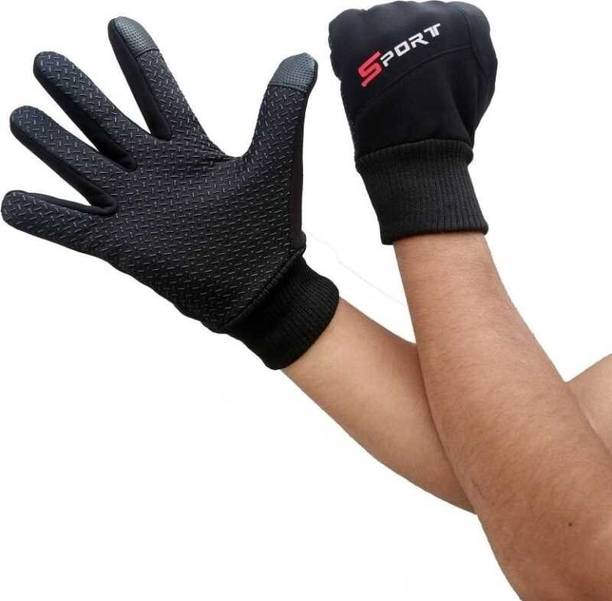 zaysoo Solid Protective Men & Women Riding Gloves