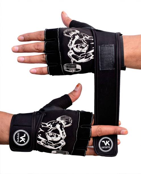 Rocket Sales Lycra Gym PRINT Gloves for Weightlifting, Crossfit, Fitness Gym & Fitness Gloves