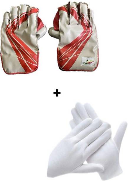 KB NEXT Wicket Keeping Gloves with Inner Gloves for Cri...