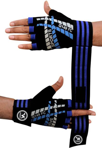 BNINTERNATIONL Premium Quality Lycra Gym Gloves -101 Gym & Fitness Gloves