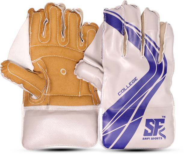 Saifi Sports Wicket Keeping Gloves Recommended for Tennis Ball Cr