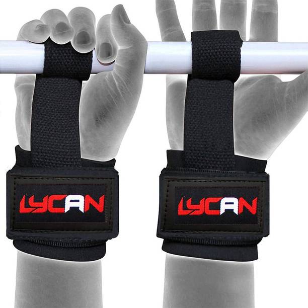 LYCAN weight lifting wrist support with long straps Gym & Fitness Gloves