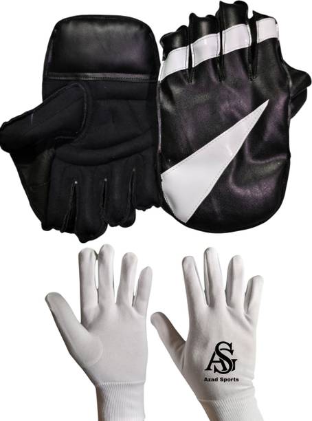 AZAD SPORTS GALLERY WEEKET-KEEPING GLOVES WITH INNER GLOVES, CATC