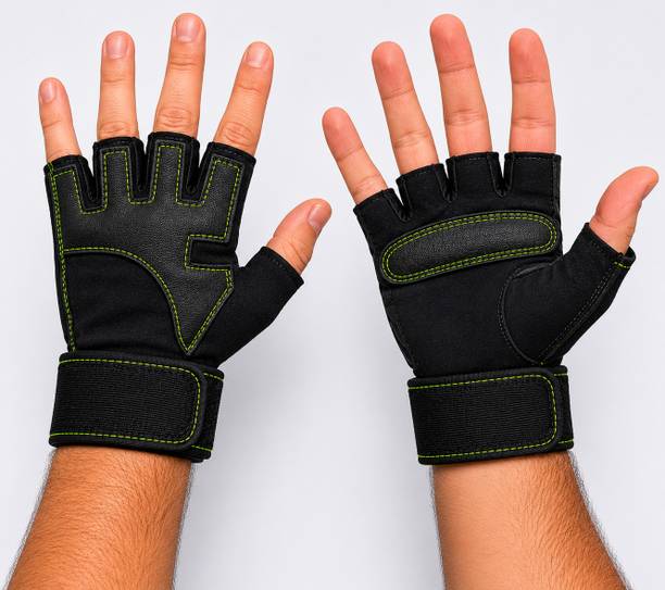 GSM Gym Workout Gloves Pair for Weight Lifting Training & Fitness Support Gym & Fitness Gloves
