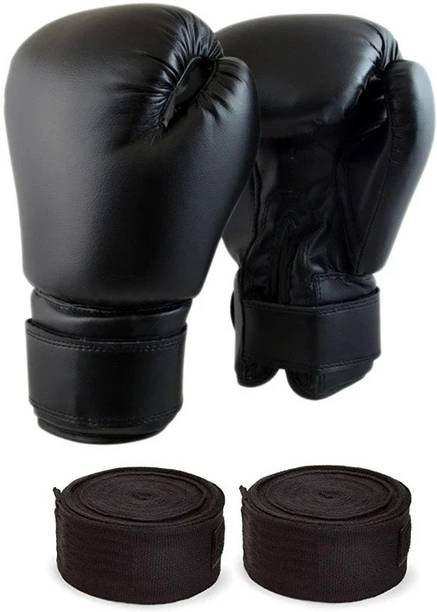 Monika Sports Training Handwrap (Tape) Boxing Gloves