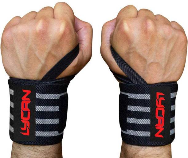 LYCAN Workout Gloves with Wrist Support for Gym Workouts ( Pair ) Gym & Fitness Gloves