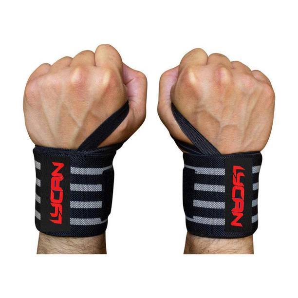 LYCAN Workout Gloves with Wrist Support for Gym Workouts ( Pair ) Gym & Fitness Gloves
