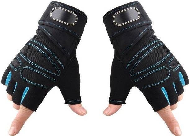 GOCART Weight Lifting Gloves With 12" Gym & Fitness Gloves